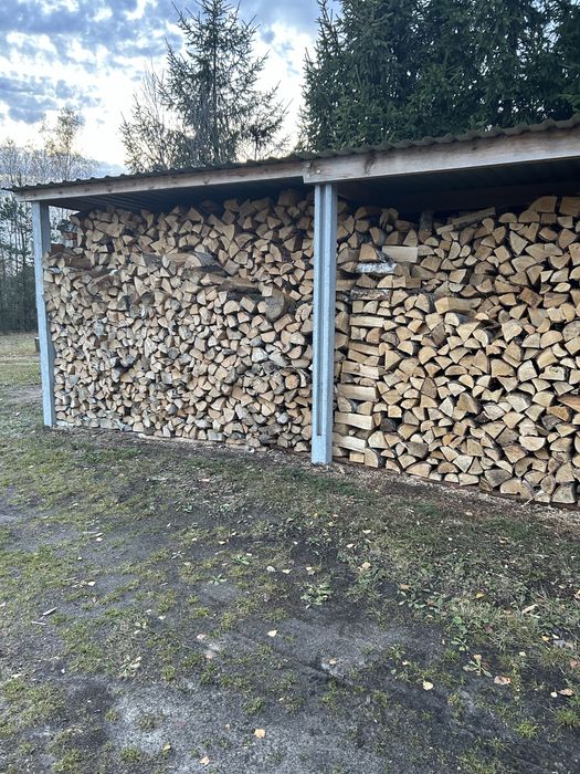 Drewno opałowe sosna , brzoza, buk i dąb