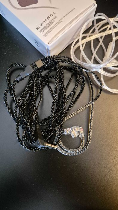 KZ ZS10 Pro X + Cabo Extra 2m