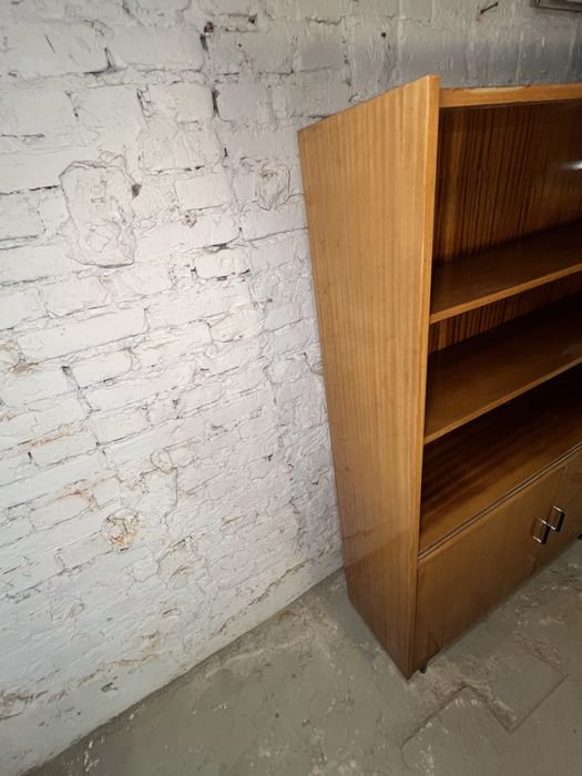 Piękna duża biblioteczka jasna prl vintage retro