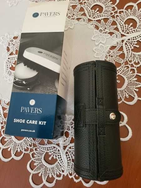 Elegancki zestaw do czyszczenia obuwia