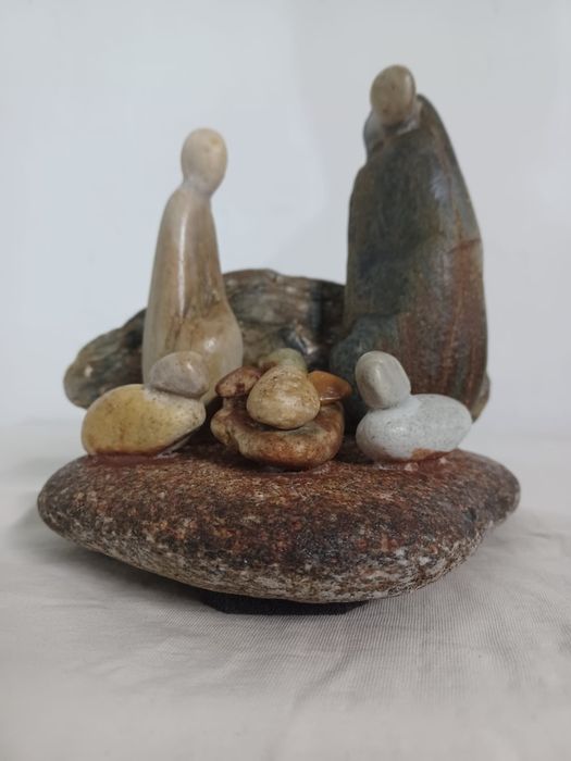 Presépio natal artesanal