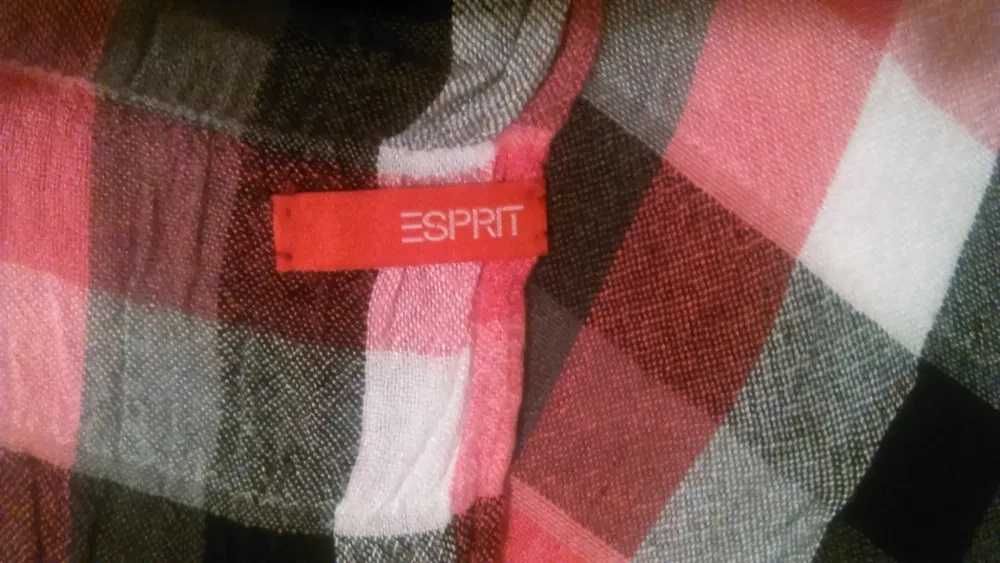 Новий ШАРФ у клітку бренду "Esprit" ОРИГІНАЛ!