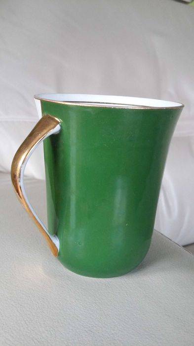 1960 r. Porcelanowa filiżanka z serwisu Ćmielów Krokus W. Potacki