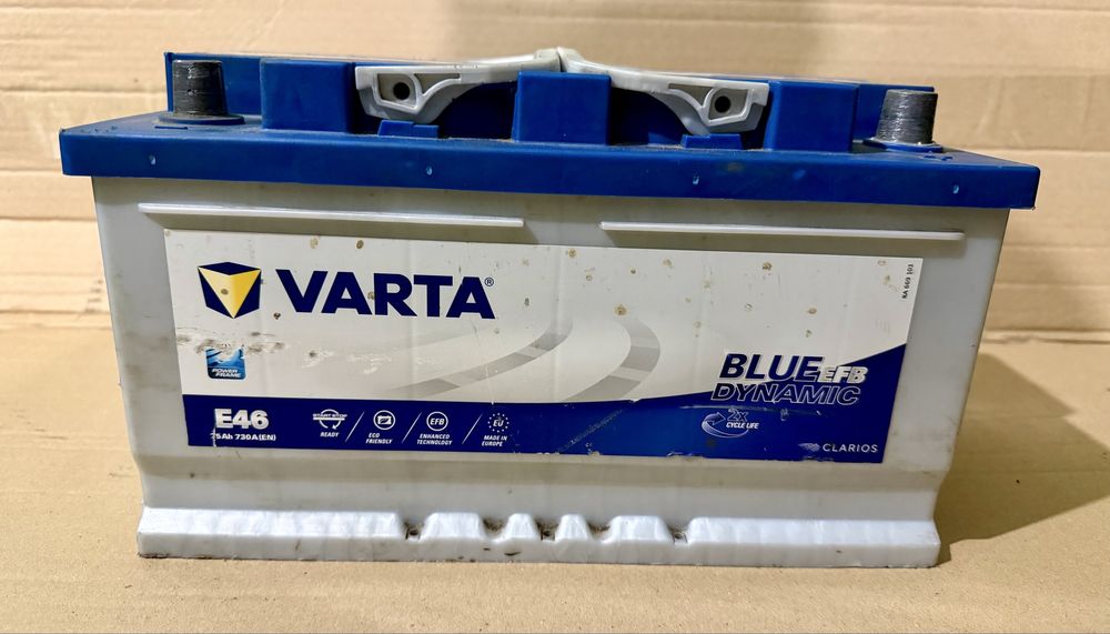 Акб Varta 75Ah 730A EFB, акумулятор