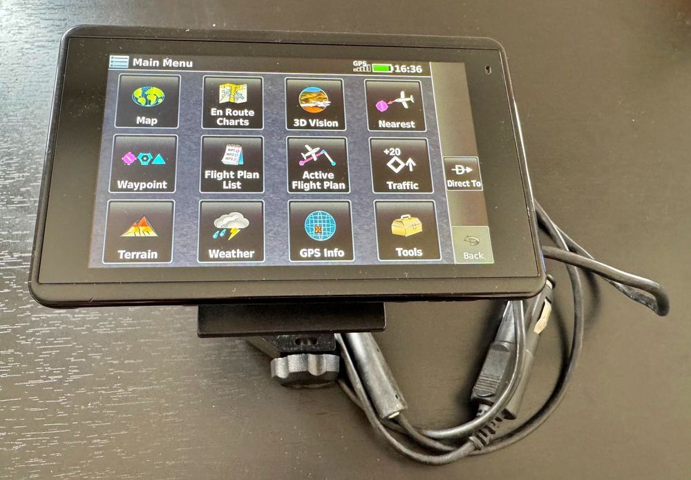 Garmin 660 aera GPS de aviação