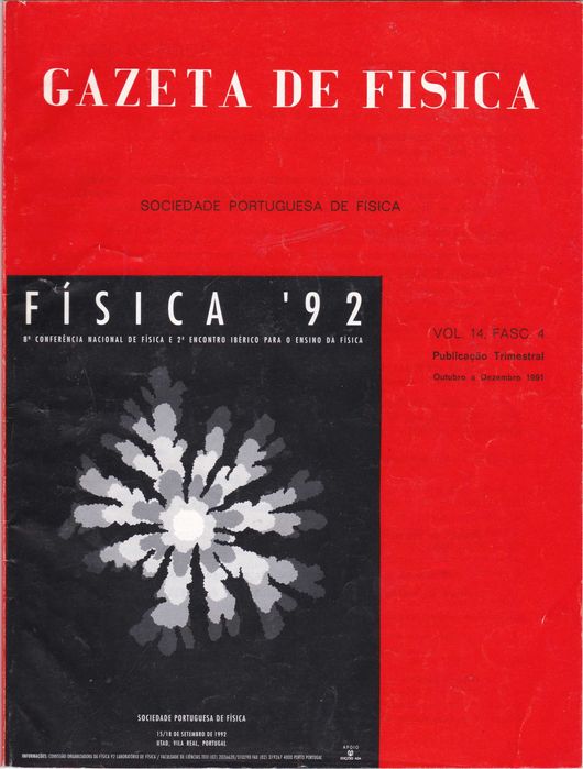 Gazetas de Física - Sociedade Portuguesa de Física NOVO PREÇO