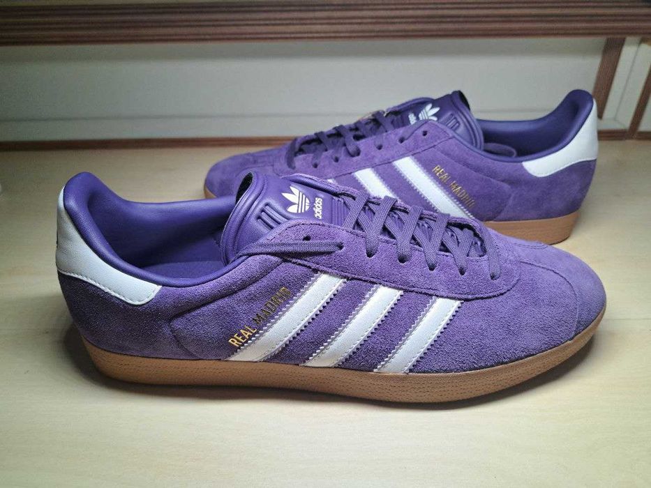 Adidas Gazelle Real Madrid - Fioletowe Buty