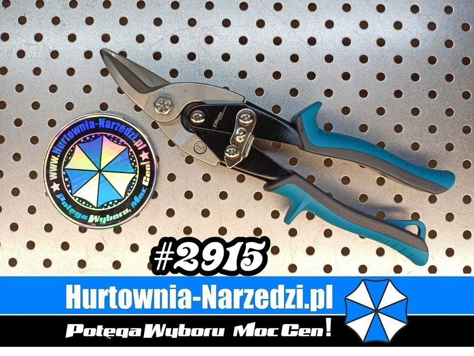 Nożyce do blachy Cr-V Lewe 250mm Lewe nożyce do blachy nożyce lewe