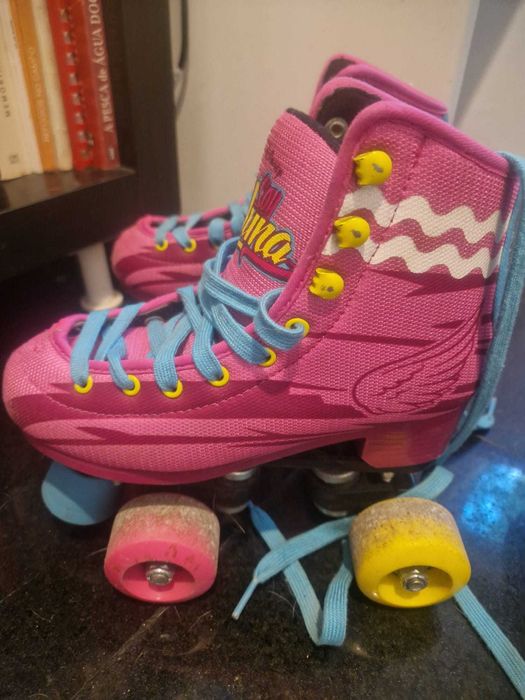 Patins Soy Luna + capacete