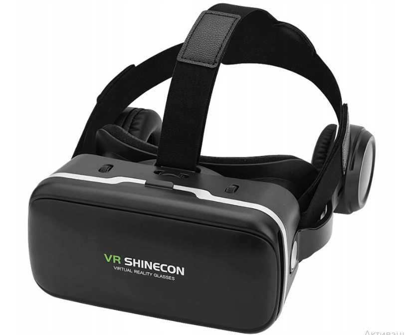 VR 3D Okulary Z SŁUCHAWKAMI Shinecon G04E do telefonu 4.7"- 6 ttst1076