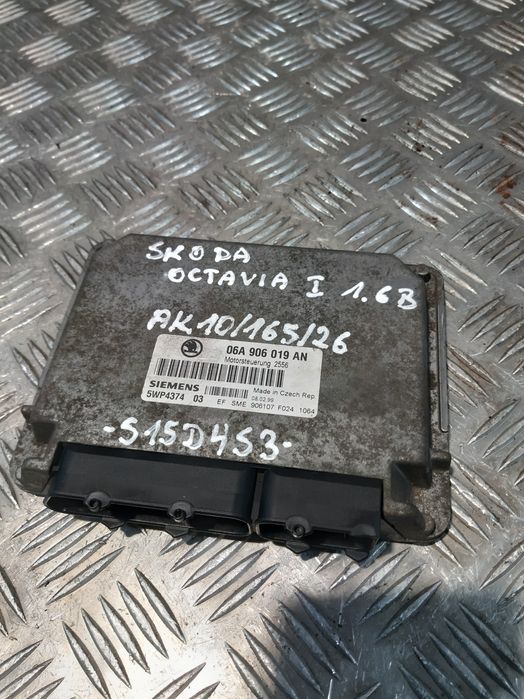Sterownik Silnika Siemens 06A906019An Skoda Octavia I 1.6B