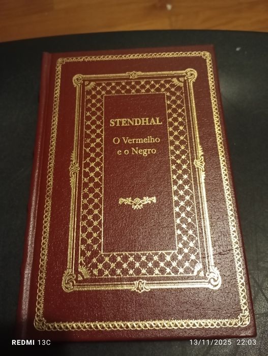 Livro " O vermelho e o negro"