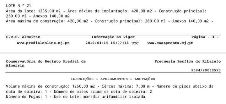 Lote urbano - 1235m2 - P/construção