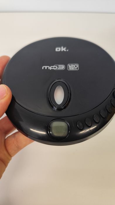 Дисковий МП3 плеер OK 120sec кишеньковий програвач дисків