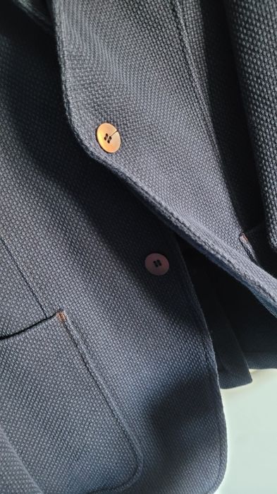 Marynarka sportowa LAVARD rozmiar 50 Regular Fit casual granatowa