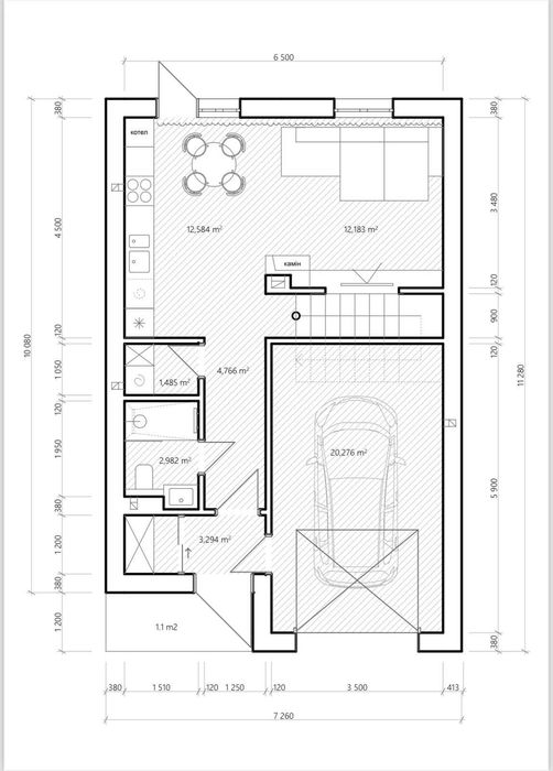Просторий таунхаус з гаражем 120м2 5хв до центру