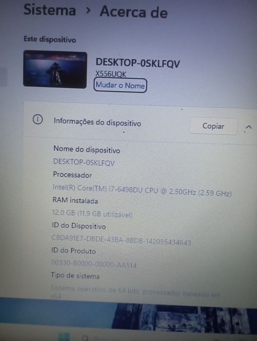 Asus u556 uqk i7