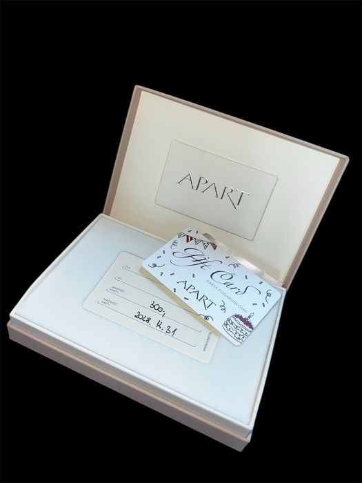 Karta podarunkowa do Apart na 300zł