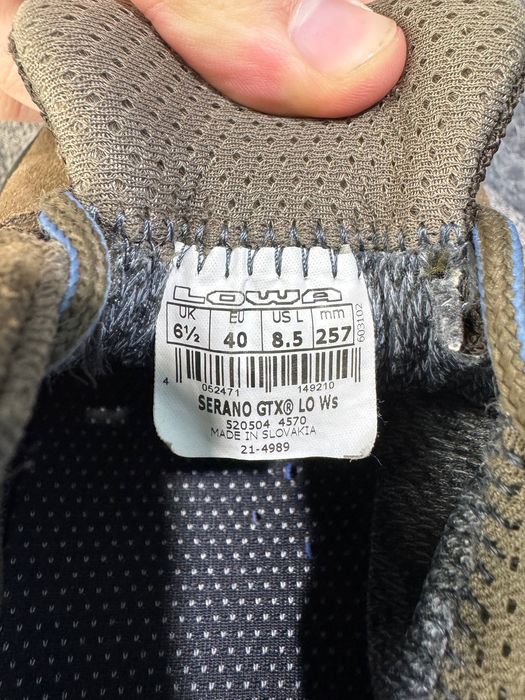 Кросівки Lowa Serano GTX LO Ws Gore-tex 40 розмір