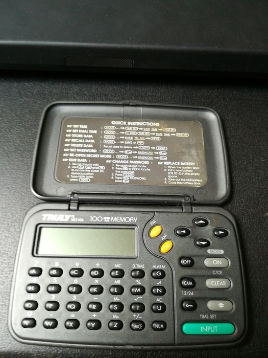 Agenda + Calculadora Electrónica Truly MD168