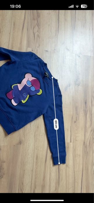 Empoiro Armanii navy blue sweatshirt