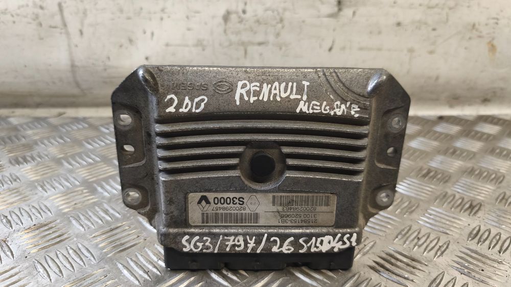 Sterownik Komputer Silnika Renault Megane Ii 2004R 2.0B 8D0907557C