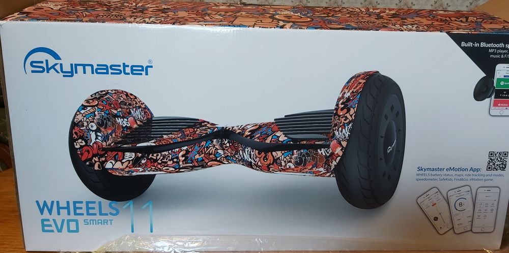 Deskorolka elektryczna SkyMaster Wheels Evo Smart 11