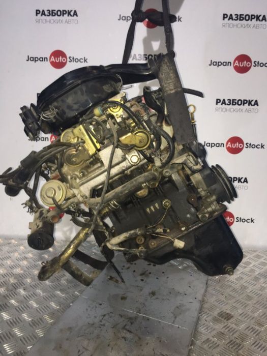 Двигатель Suzuki Alto, Wagon R F6A карбюратор, объём 0.7, 1990-1997