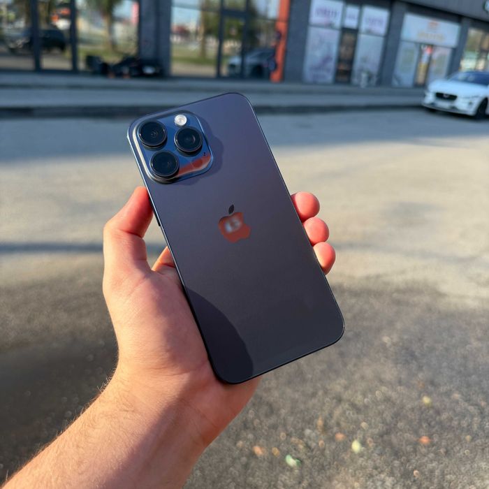 Б/У iPhone 15 Pro Max 512Gb • Гарантія 6 місяців • E-SIM • 100% АКБ • Обмін • Магазин