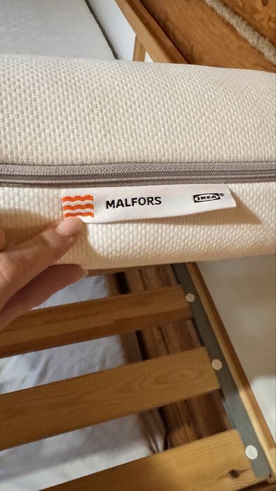 Двусторонняя кровать+2 матраса KURA ИКЕА  КЮРА