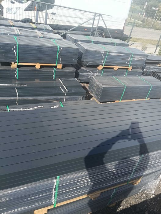 Ogrodzenie Panelowe - kompletny zestaw z panelem 123 fi4