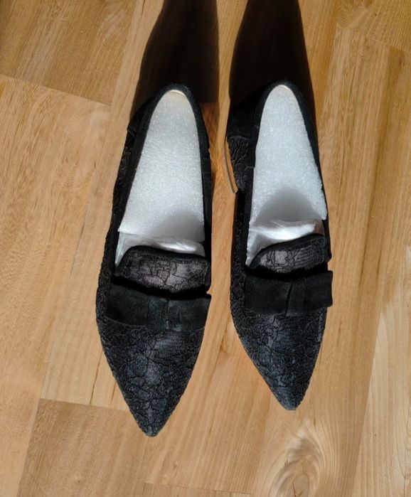 Baleriny czarne 37