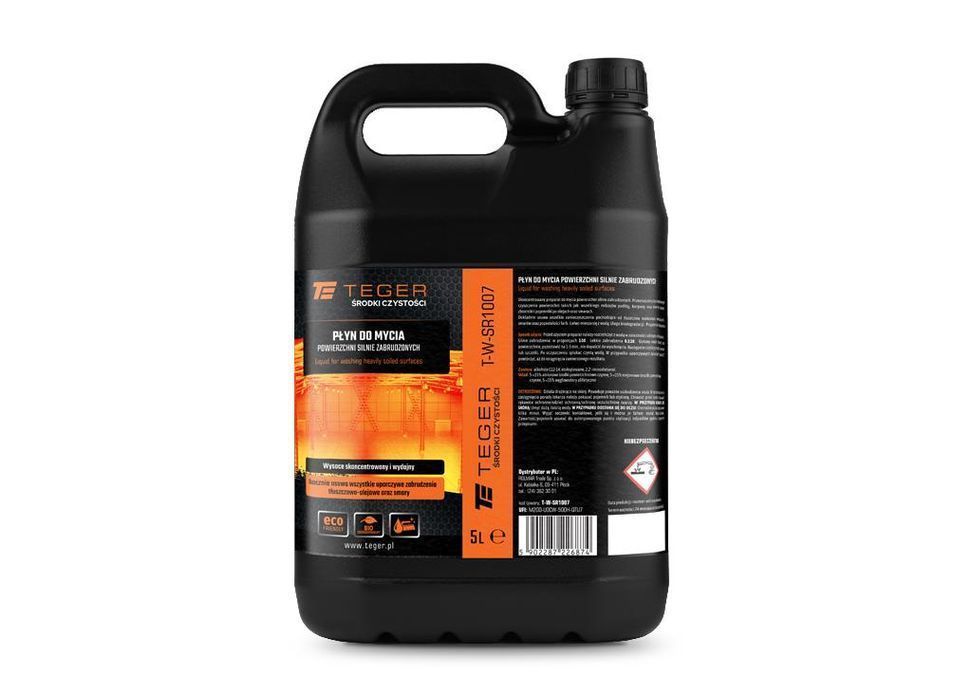 Płyn do mycia powierzchni silnie zabrudzonych 5l / TEGER