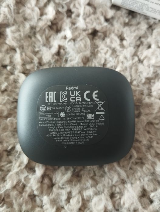 Auriculares Bluetooth Sem Fios Xiaomi Redmi Buds 6 Novo