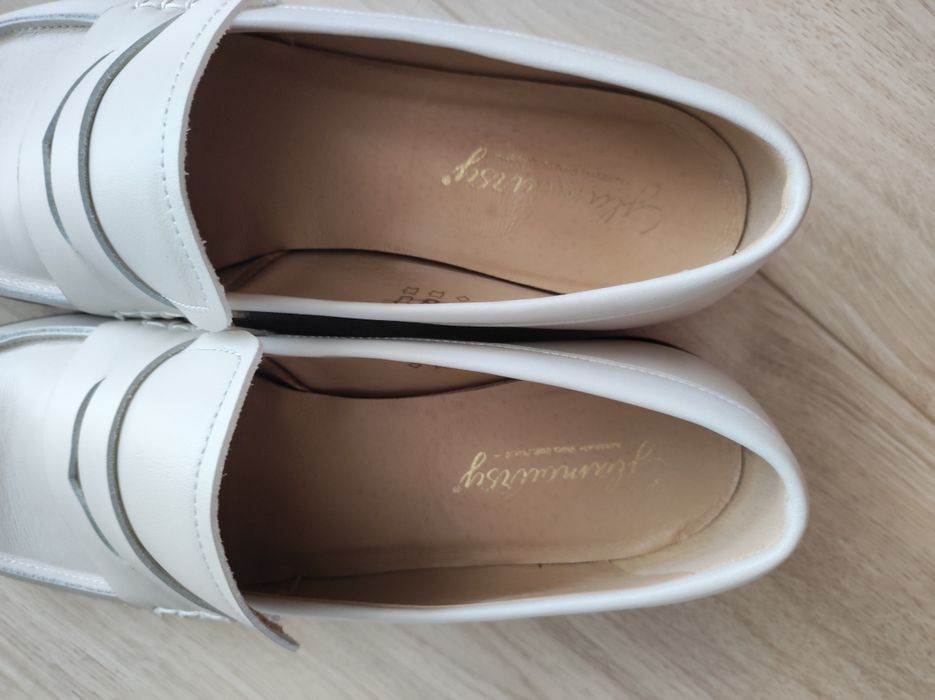 Skórzane mokasyny Over and Out Glamoursy rozmiar 39