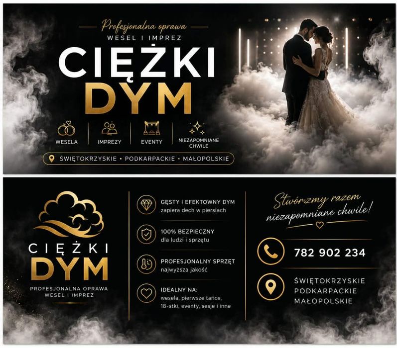 CIĘŻKI DYM wesela#imprezy#eventy 18-stki