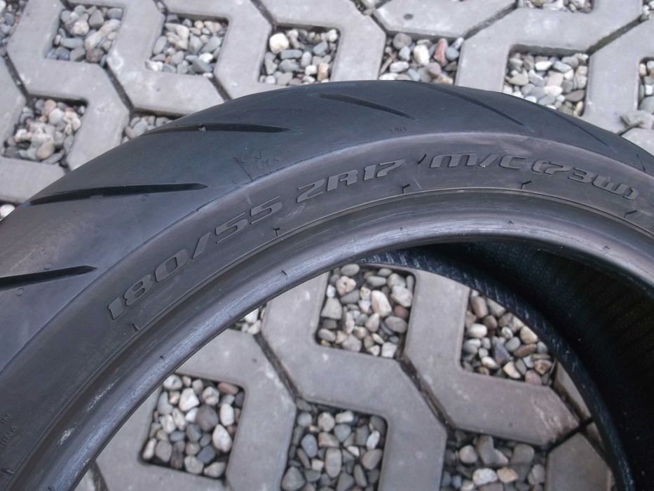 opona 180/55ZR17 Metzeler Roadtec Z8 interact dot2920 3,7mm sport tor gsf fazer