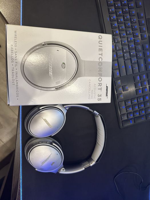 Навушники - Bose QuietComfort 35 wireless headphones silver