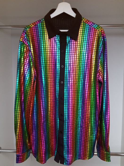 Koszula disco lata 80, 90 karnawał.