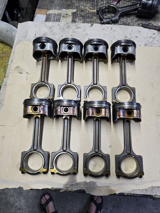 Коленвал шатун поршень mondeo focus s-max mazda volvo 1.8 2.0