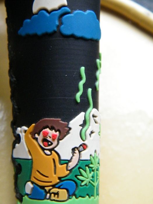 Clipper isqueiro capa "Heidi & Peter Smoking Weed"