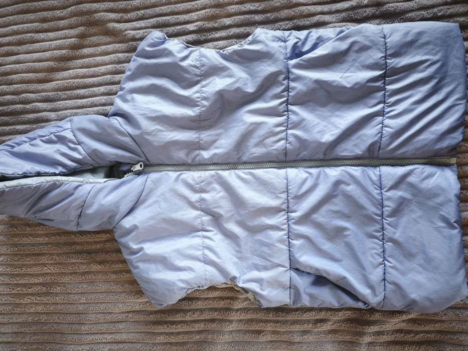 Жилетка безрукавка для дівчинки двостороння