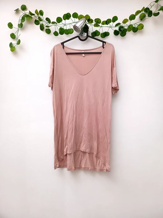 T-shirt Comprida Rosa