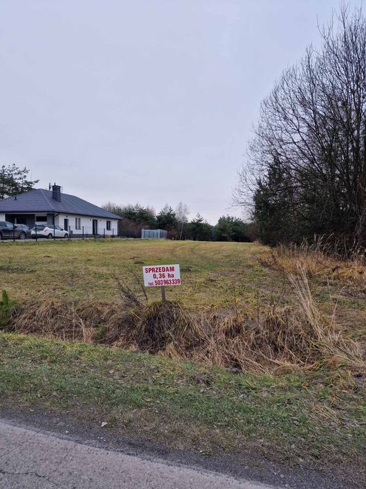 Na sprzedaż działka – Tomaszów Lubelski, ul.Nowowiejska 3412m2