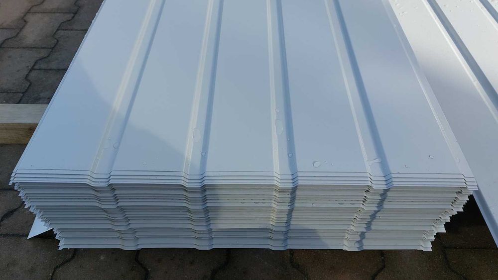 TANIA blacha TRAPEZOWA podbitkowa t-7 Klęczany Blachtex KLĘCZANY BLACH