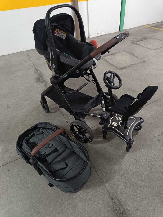 Carrinho bebé Maxi-Cosi Street Plus (carrinho + ovo + alcofa)