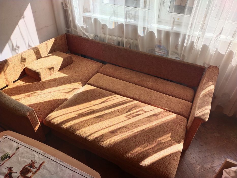 Narożnik mały 210x145 z funkcją spania kanapa, sofa