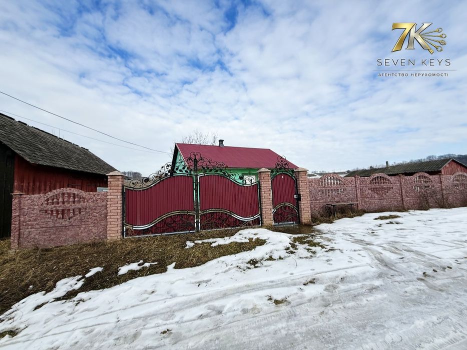 Продаж 1 поверхового будинку з ділянкою на 60 соток