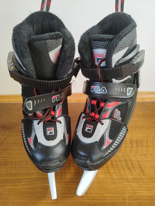 Łyżwy chłopięce regulowane FILA rozmiar 35-38