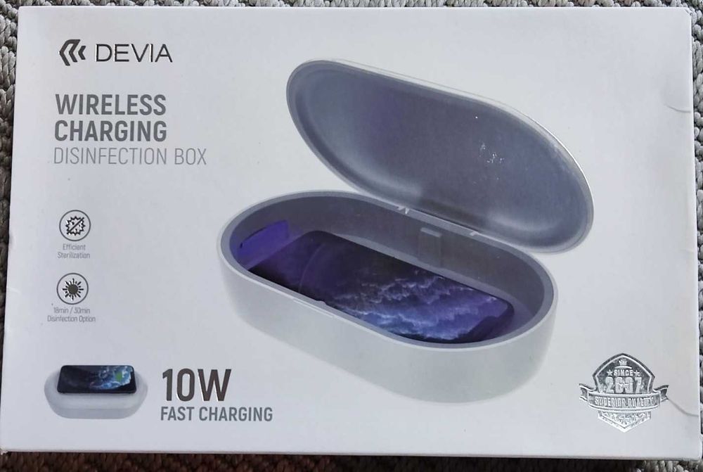 UV Sterilization Box with Wireless Charging64564056550659120